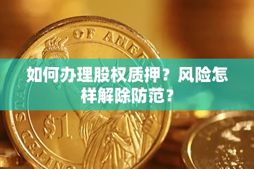 济南如何办理股权质押？风险怎样解除防范？